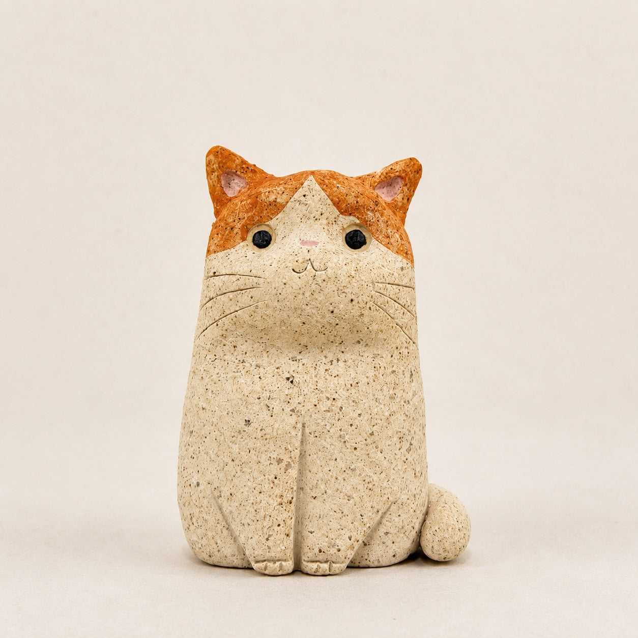 MuMuLush Handmade Marmalade Cat Ceramic Aroma Stone Diffuser MuMuLush