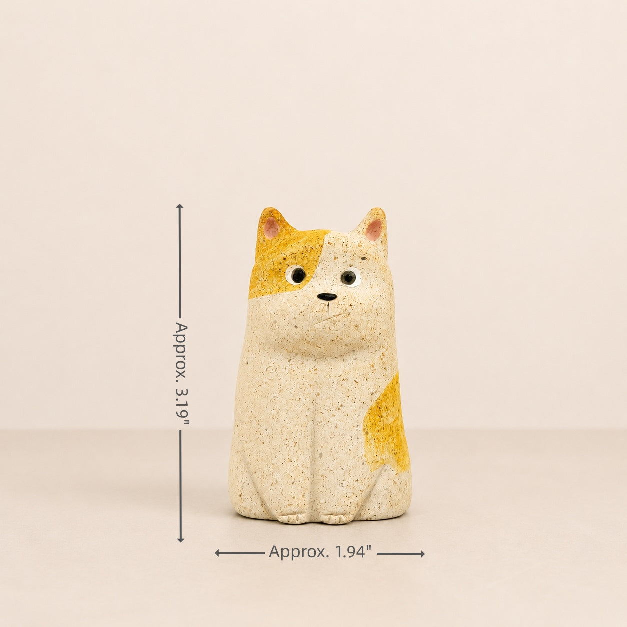MuMuLush Handmade Biscuit Pup Ceramic Aroma Stone Diffuser MuMuLush