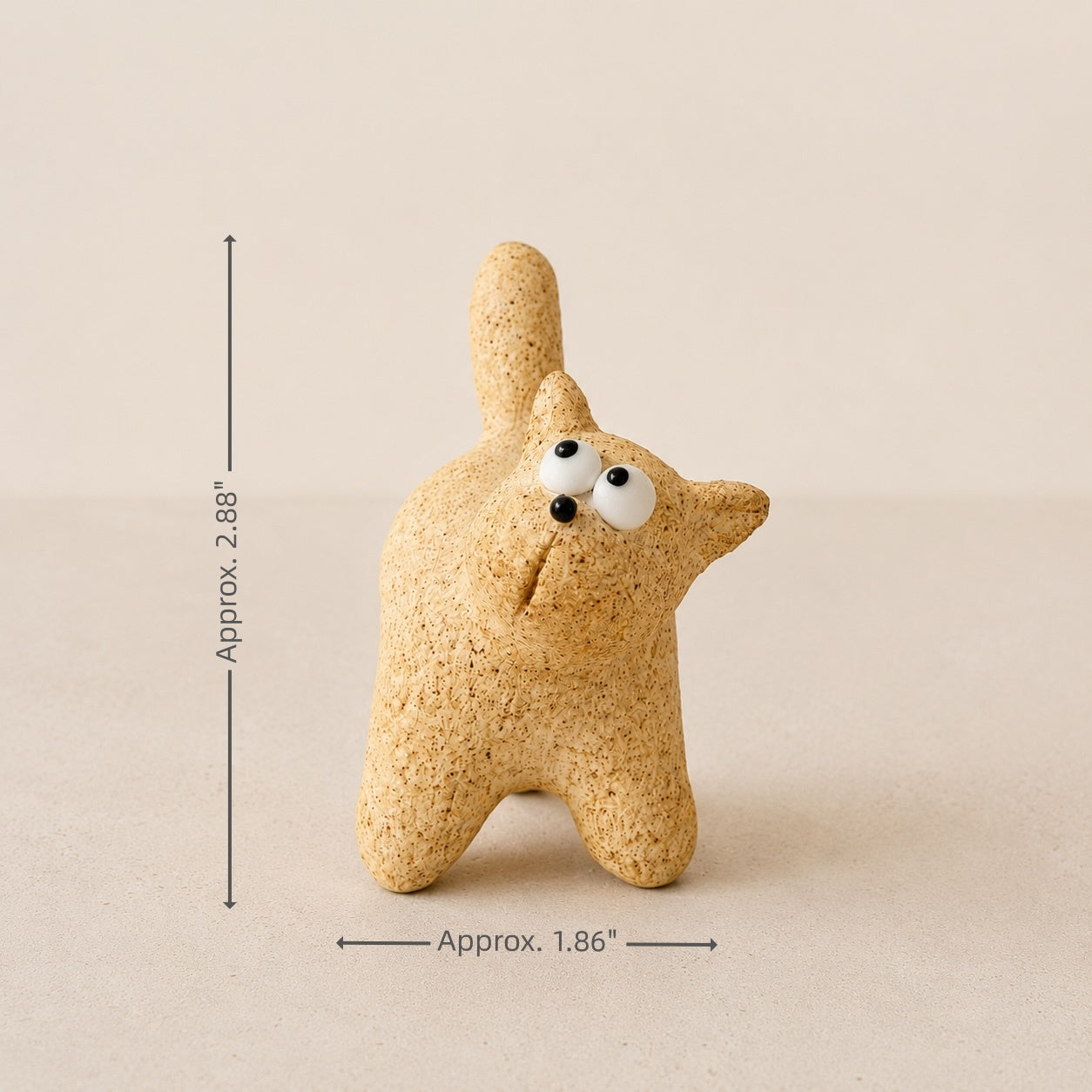 MuMuLush Handmade Bare Cat Ceramic Aroma Stone Diffuser MuMuLush