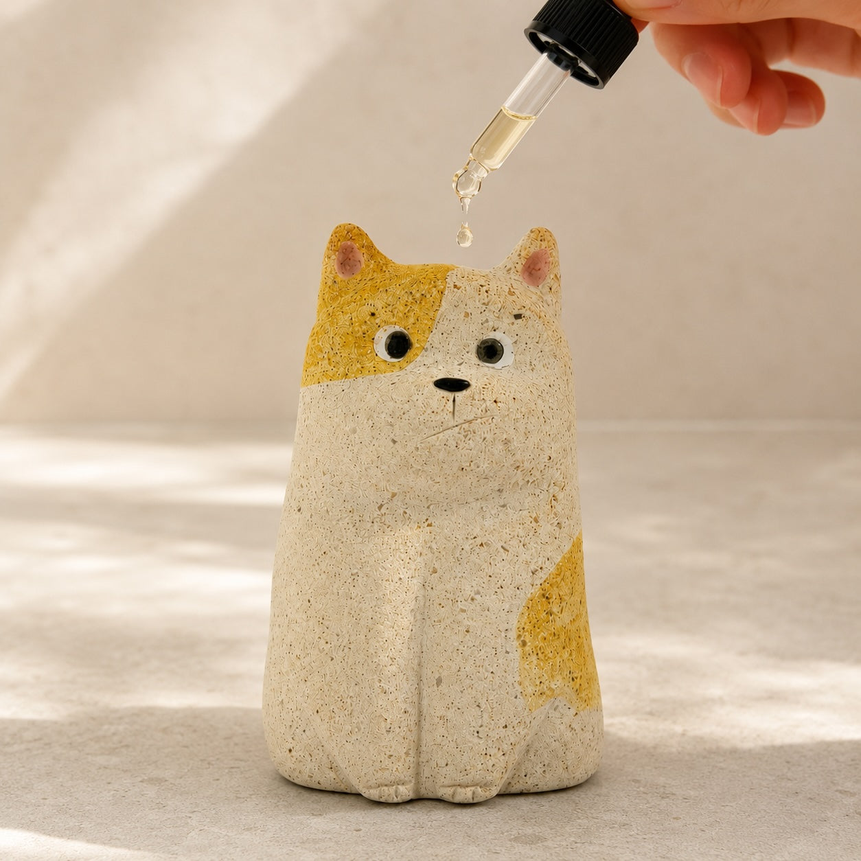 MuMuLush Handmade Biscuit Pup Ceramic Aroma Stone Diffuser MuMuLush