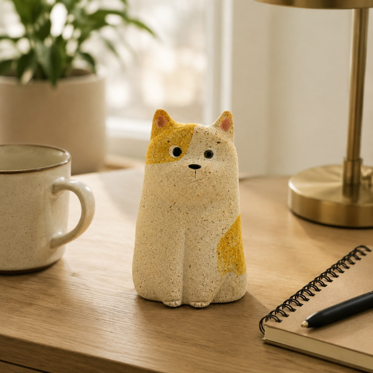 MuMuLush Handmade Biscuit Pup Ceramic Aroma Stone Diffuser MuMuLush