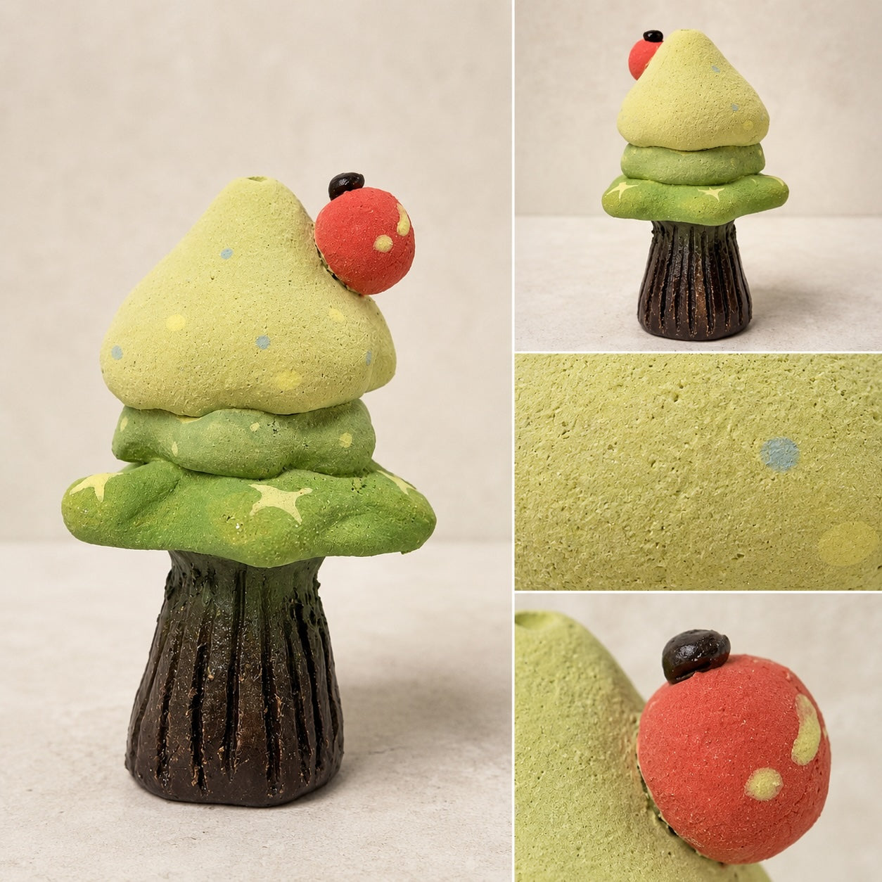 MuMuLush Handmade Christmas Tree Ceramic Aroma Stone Diffuser MuMuLush