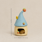 MuMuLush Handmade Cozy Capybara Mushroom Cottage Ceramic Aroma Stone Diffuser MuMuLush