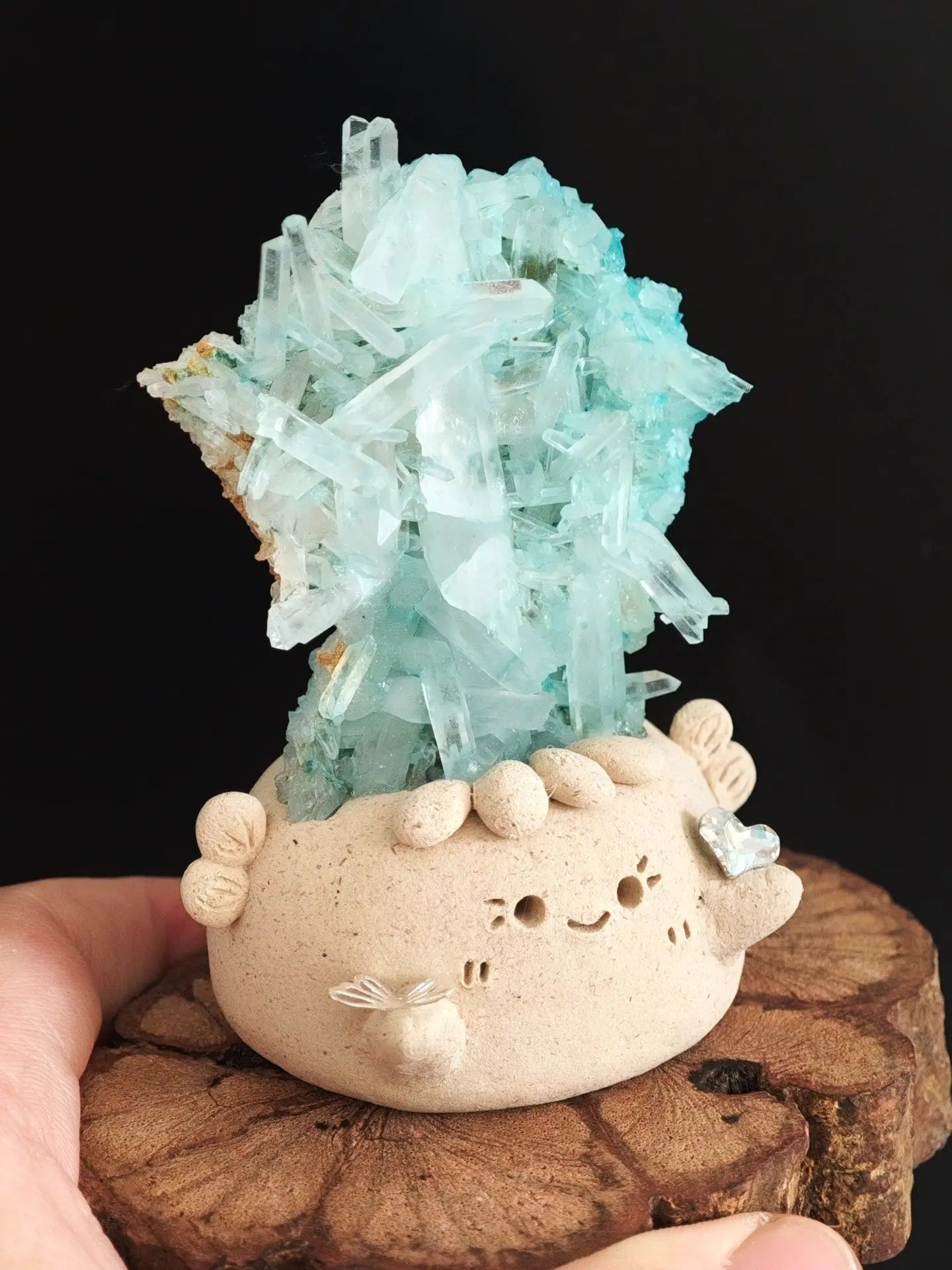 Peaceful  Blue Crystal Mumu MuMuLush
