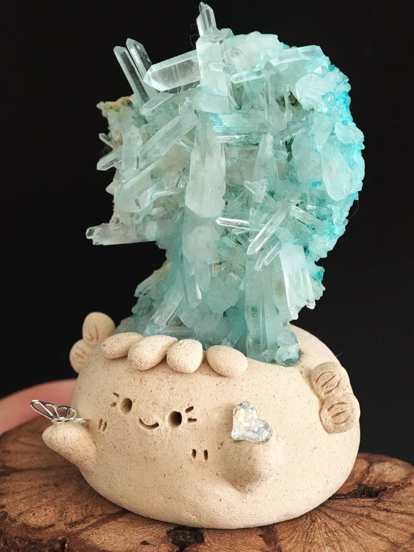 Peaceful  Blue Crystal Mumu MuMuLush