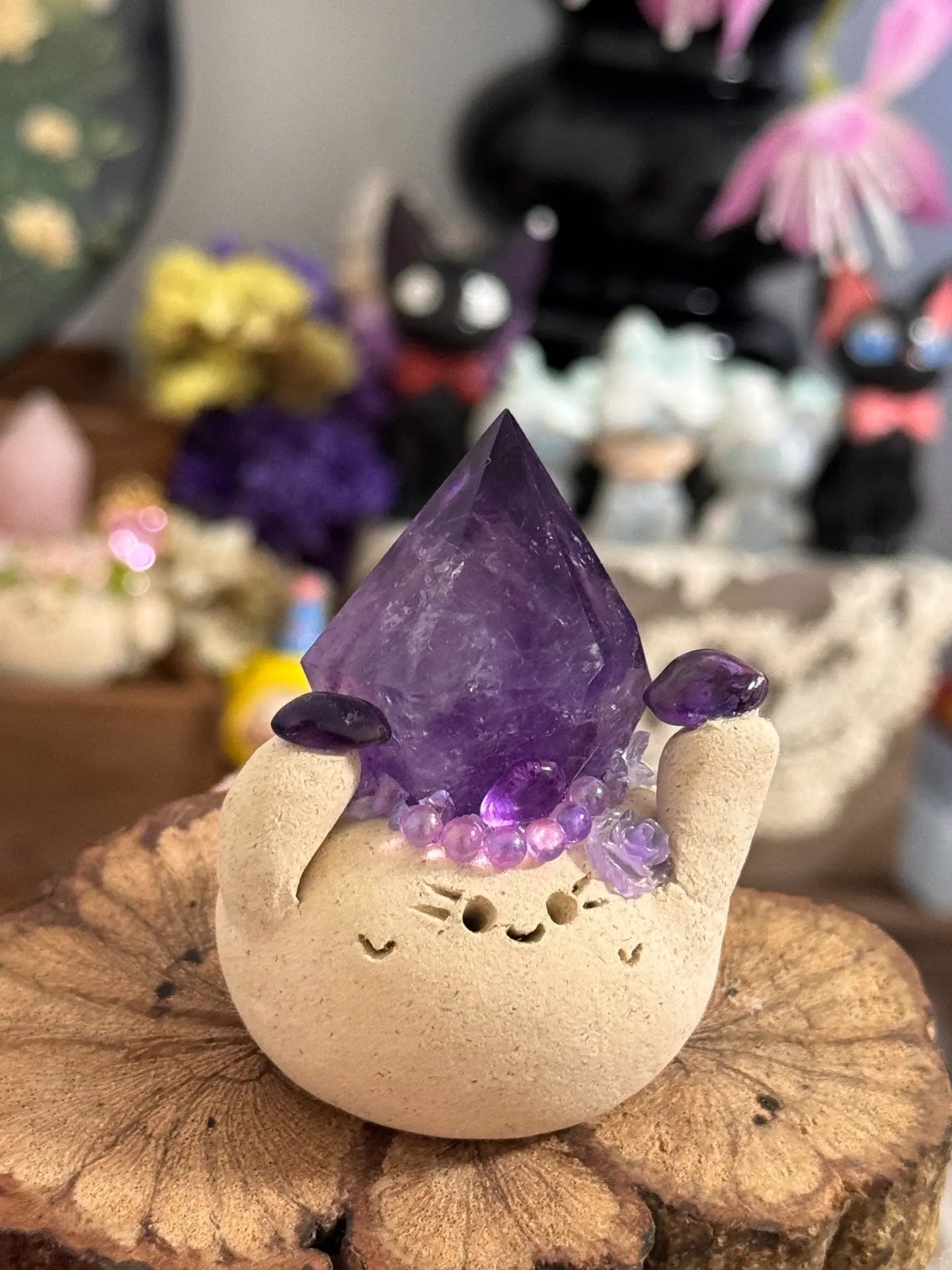 Magical Amethyst Crystal Mumu MuMuLush
