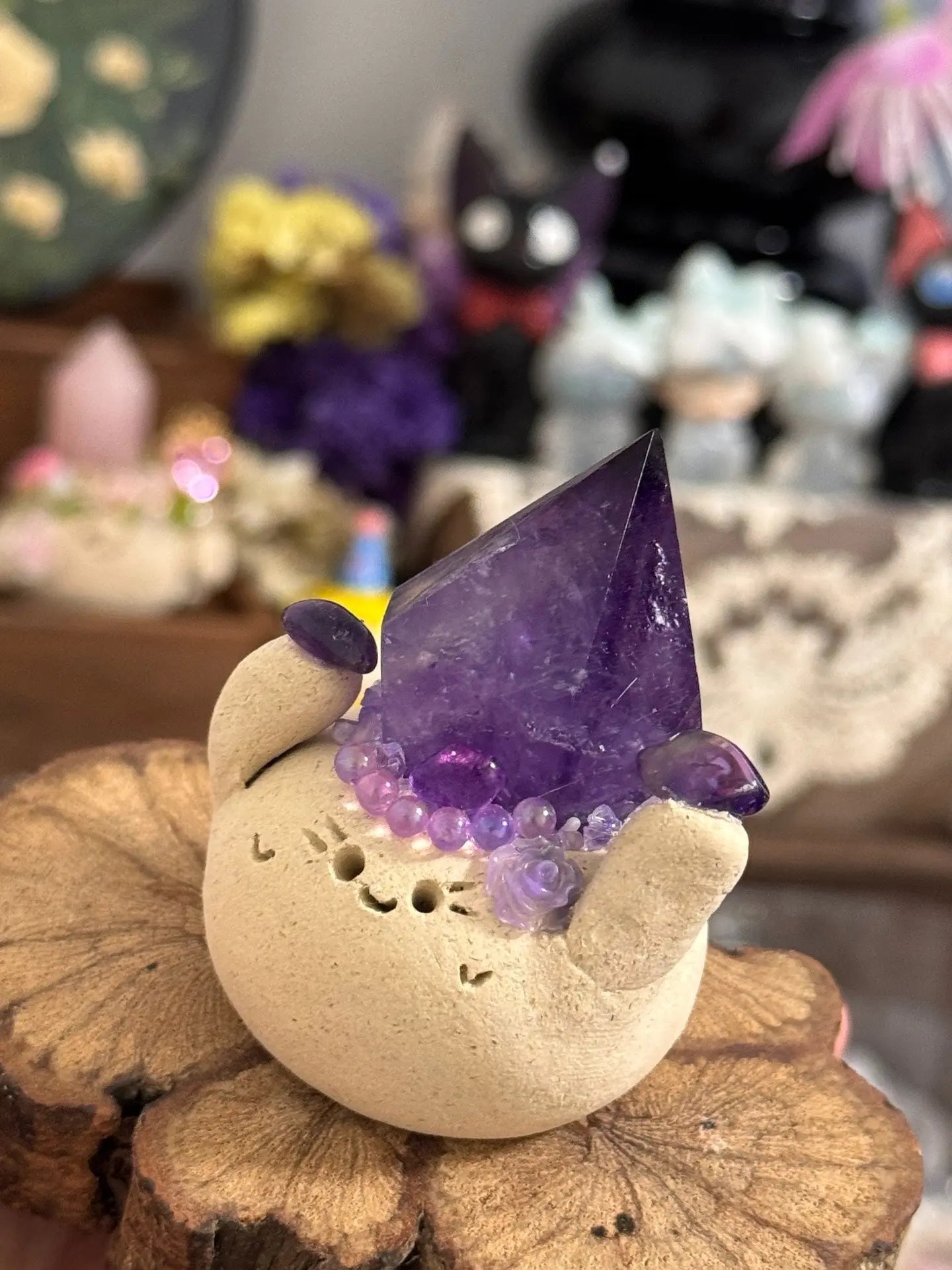 Magical Amethyst Crystal Mumu MuMuLush