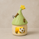 MuMuLush Handmade Cozy Puppy Mushroom Cottage Ceramic Aroma Stone Diffuser MuMuLush