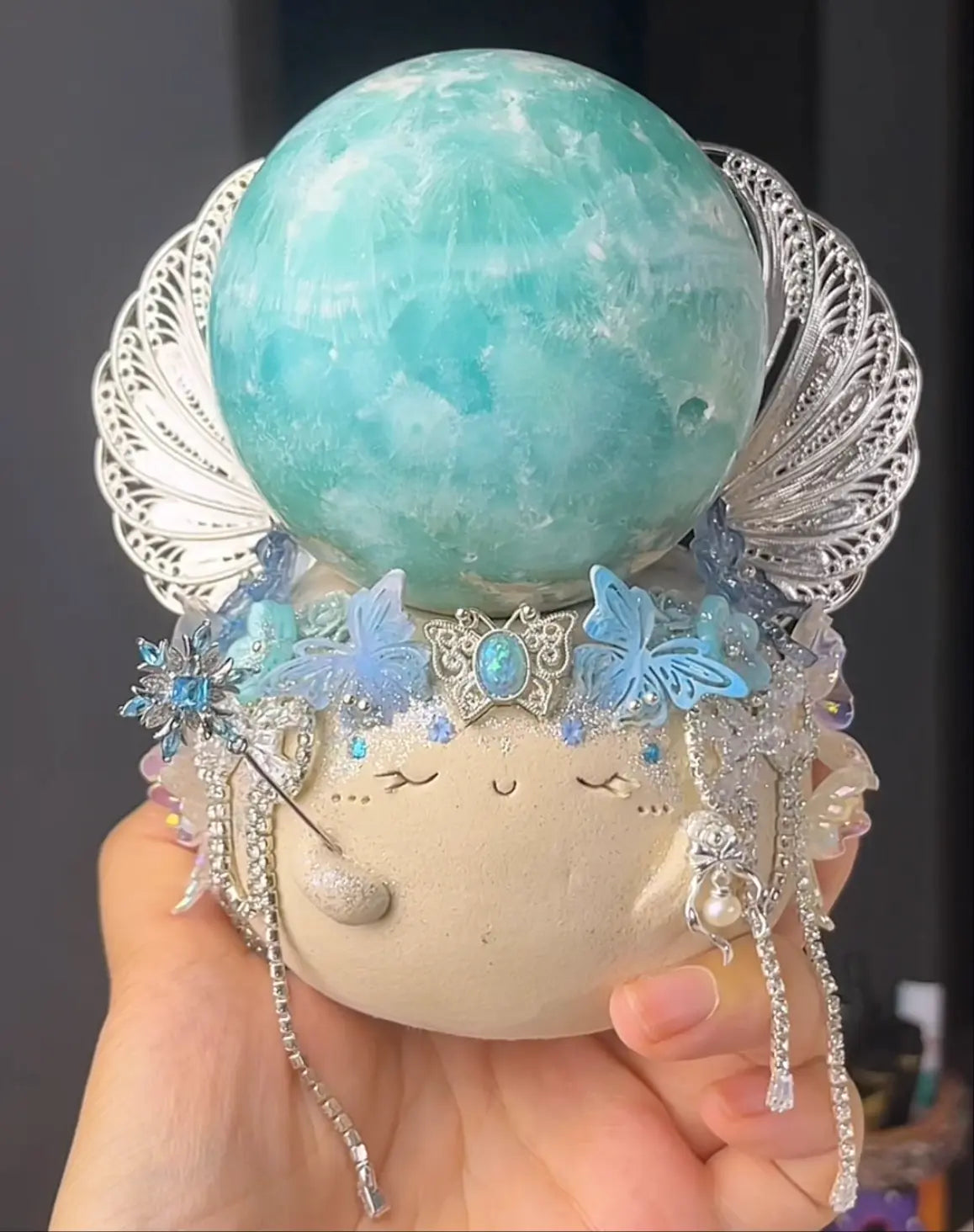Healing Luckybean Crystal Mumu MuMuLush