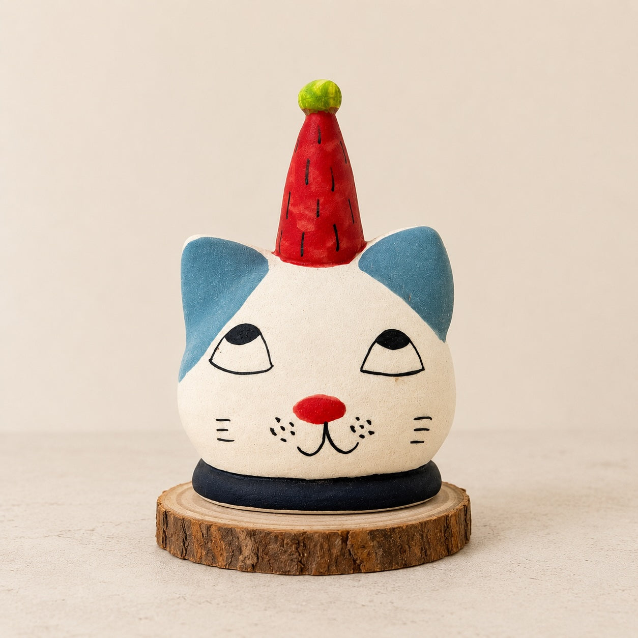 MuMuLush Handmade Party Cat Ceramic Aroma Stone Diffuser MuMuLush