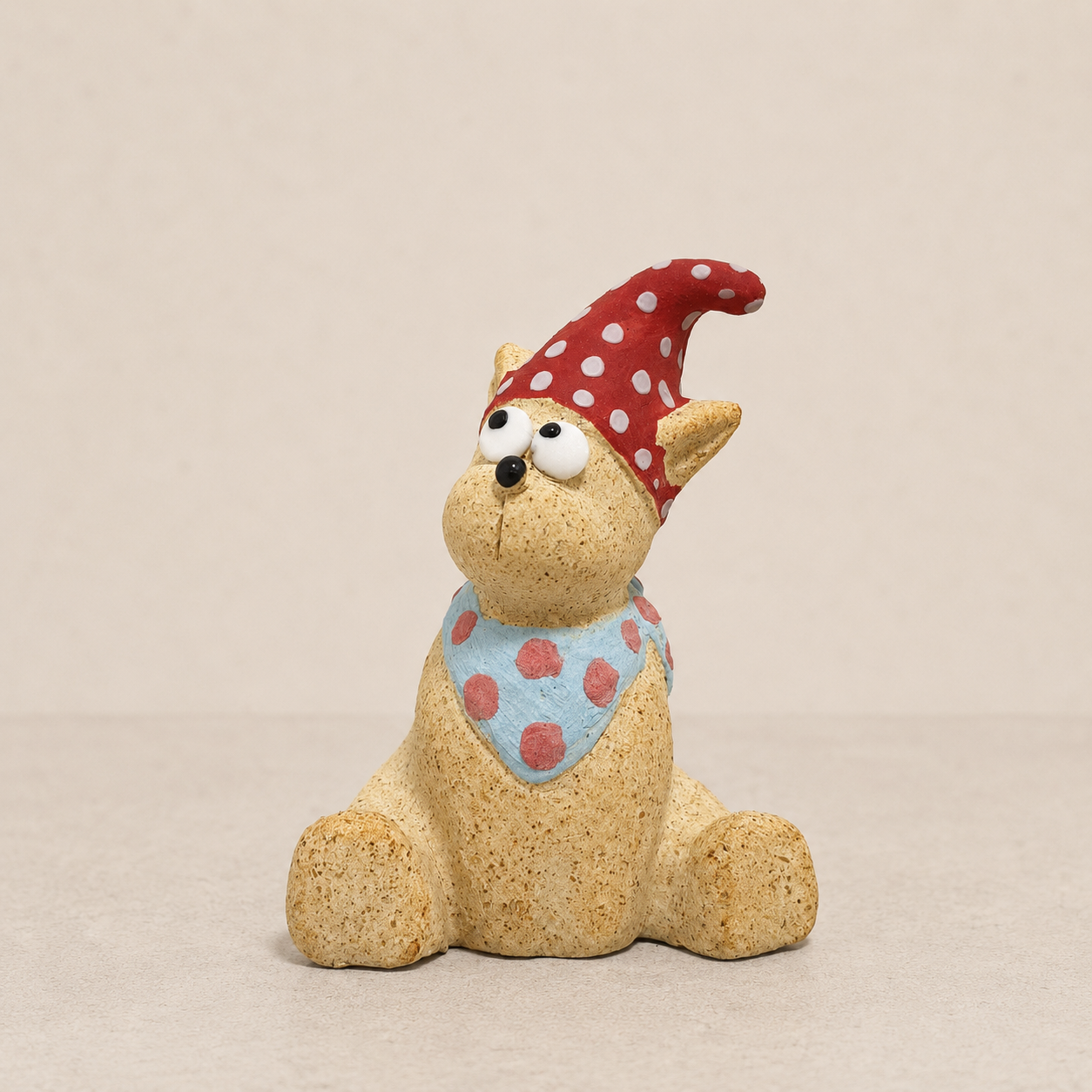 MuMuLush Handmade Whimsical Hat Cat Ceramic Aroma Stone Diffuser MuMuLush