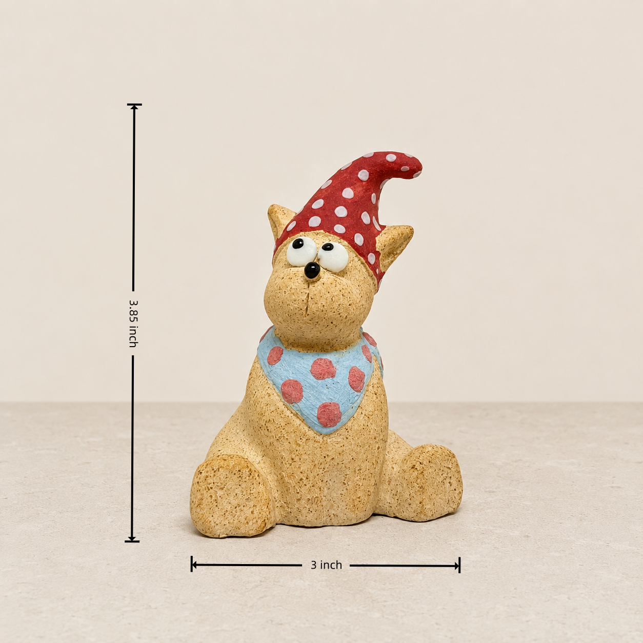 MuMuLush Handmade Whimsical Hat Cat Ceramic Aroma Stone Diffuser MuMuLush