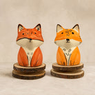 MuMuLush Handmade Spinner Woodland Fox Ceramic Aroma Stone Diffuser MuMuLush