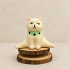 MuMuLush Handmade Spinner Sleepy Cat Ceramic Aroma Stone Diffuser MuMuLush