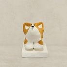 MuMuLush Handmade Spinner Happy Corgi Ceramic Aroma Stone Diffuser MuMuLush
