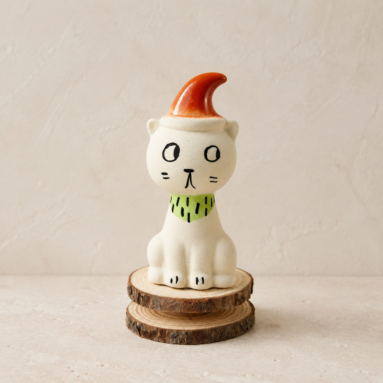 MuMuLush Handmade Spinner Storybook Cat Ceramic Aroma Stone Diffuser MuMuLush