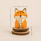 MuMuLush Handmade Spinner Woodland Fox Ceramic Aroma Stone Diffuser MuMuLush