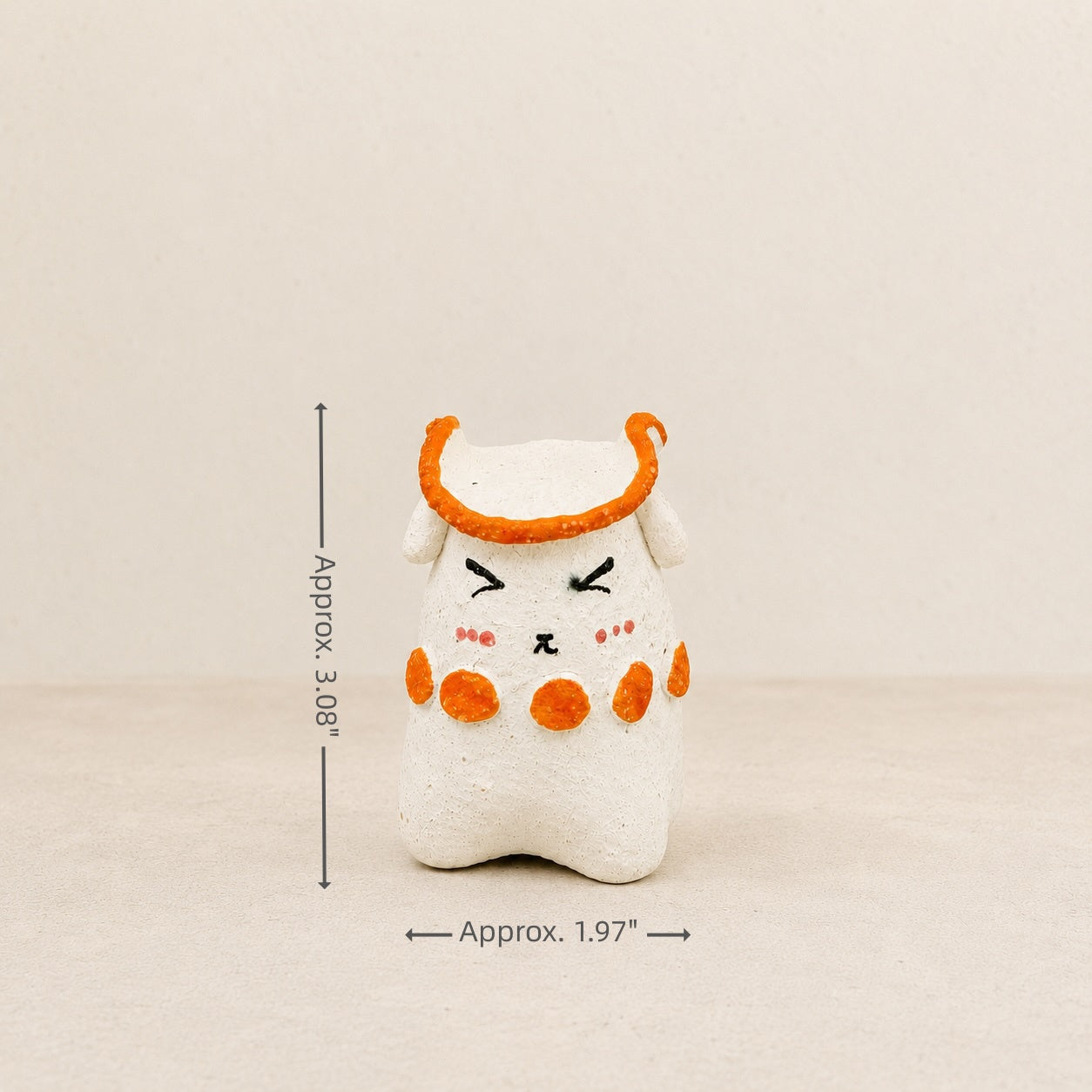 MuMuLush Handmade Winking Apple Sprite Ceramic Aroma Stone Diffuser MuMuLush