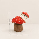 MuMuLush Handmade Peekaboo Mushroom Sprite Ceramic Aroma Stone Diffuser MuMuLush