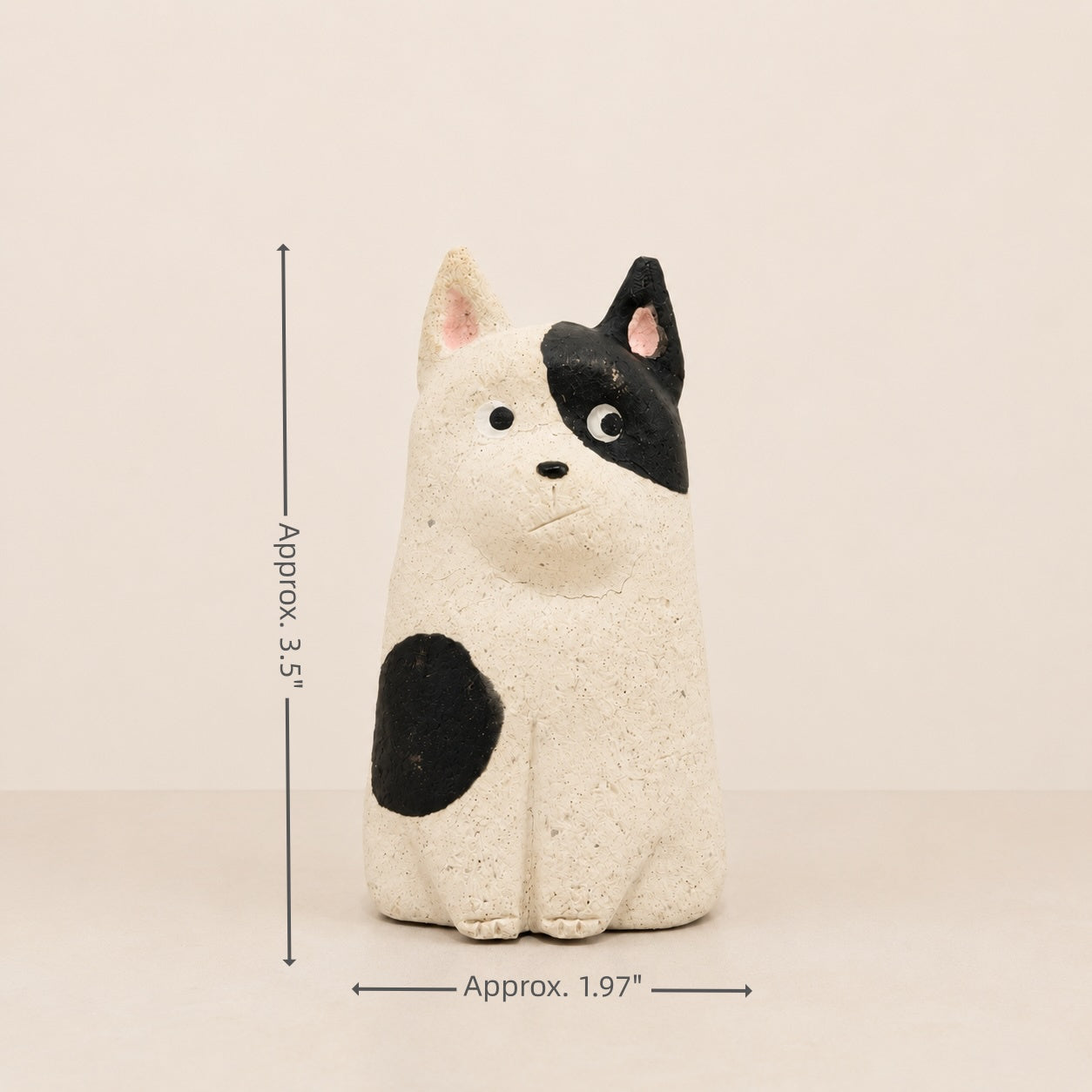 MuMuLush Handmade Button-Eyed Pup Ceramic Aroma Stone Diffuser MuMuLush