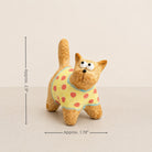 MuMuLush Handmade Speckled Clay Cat Ceramic Aroma Stone Diffuser MuMuLush