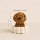MuMuLush Handmade Spinner Golden Buddy Pup Ceramic Aroma Stone Diffuser MuMuLush