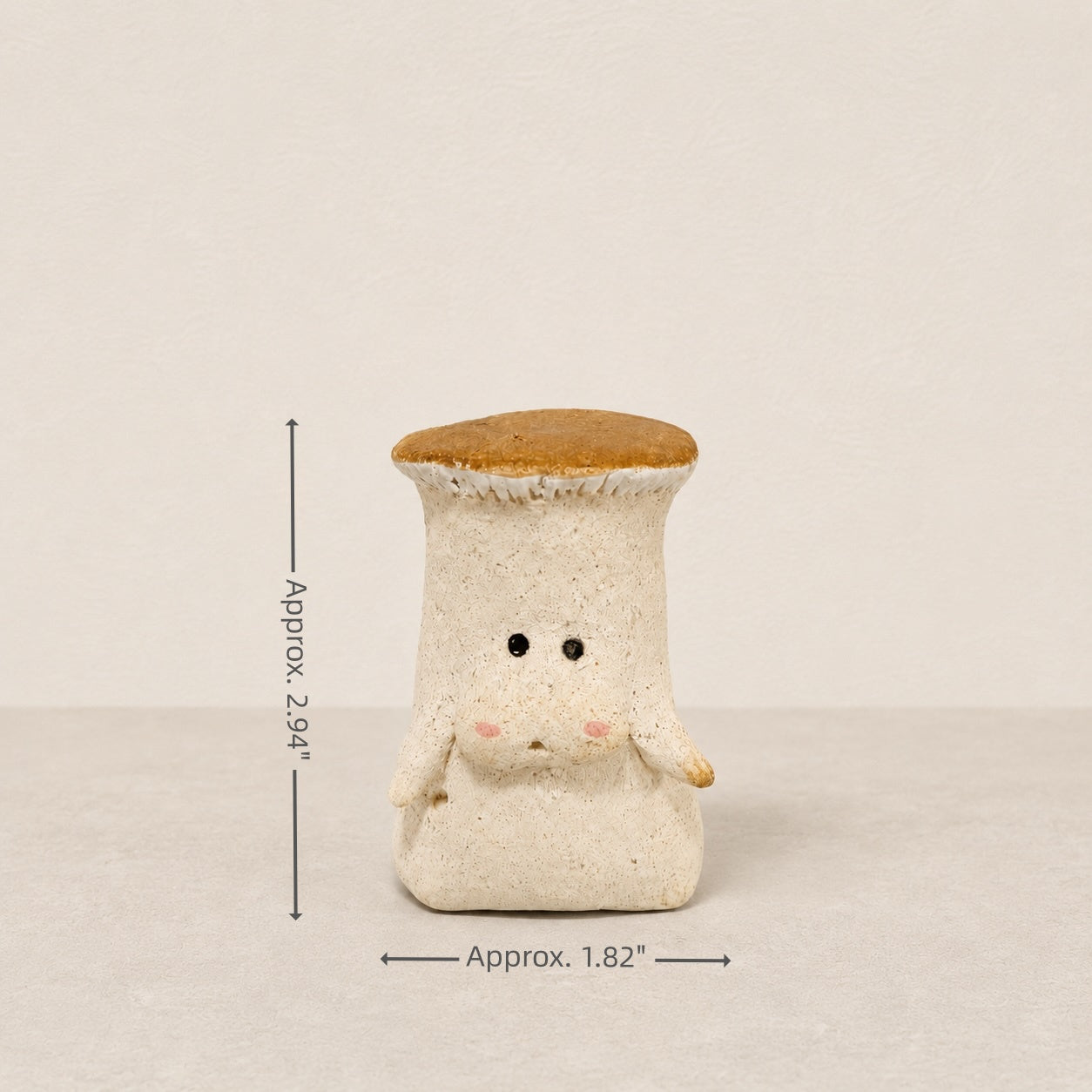 MuMuLush Handmade Gentle Mushroom Girl Ceramic Aroma Stone Diffuser MuMuLush