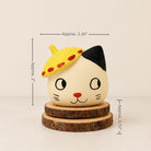 MuMuLush Handmade Spinner Adventurer Cat Ceramic Aroma Stone Diffuser MuMuLush