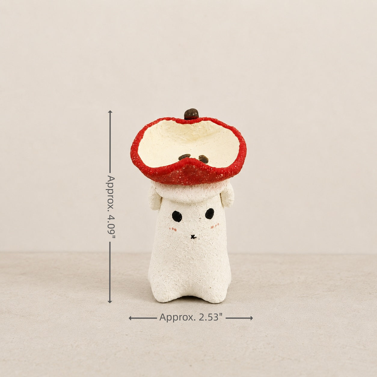 MuMuLush Handmade Happy Apple Sprite Ceramic Aroma Stone Diffuser MuMuLush