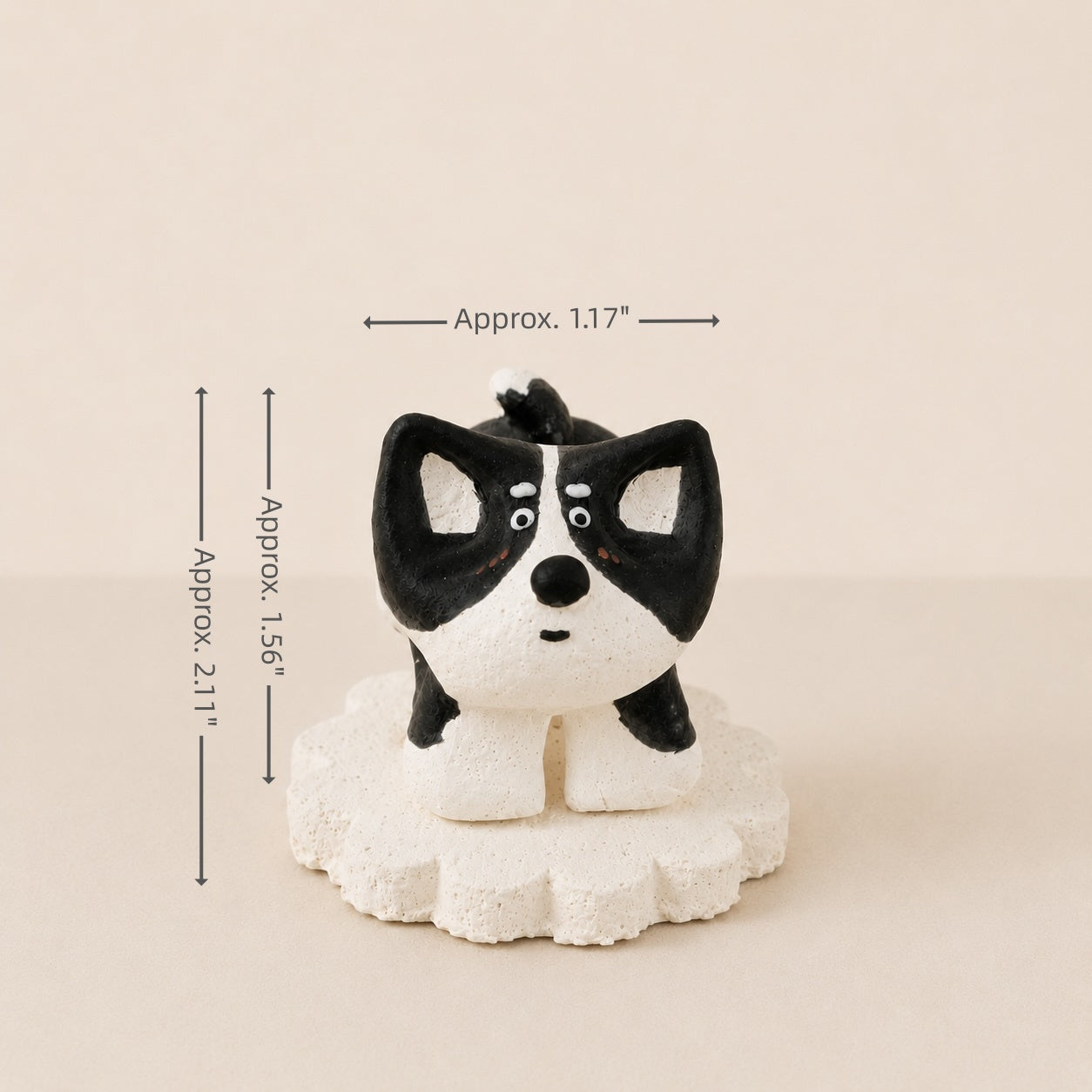 MuMuLush Handmade Spinner Husky Explorer Ceramic Aroma Stone Diffuser MuMuLush
