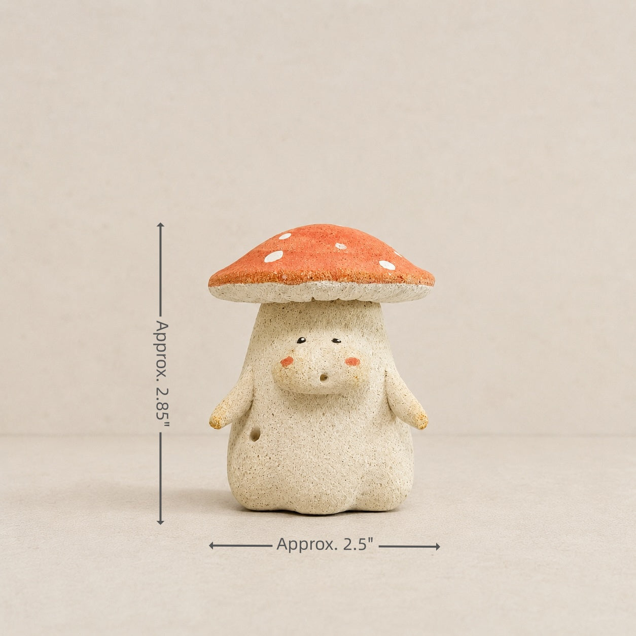 MuMuLush Handmade Daydream Mushroom Girl Ceramic Aroma Stone Diffuser MuMuLush