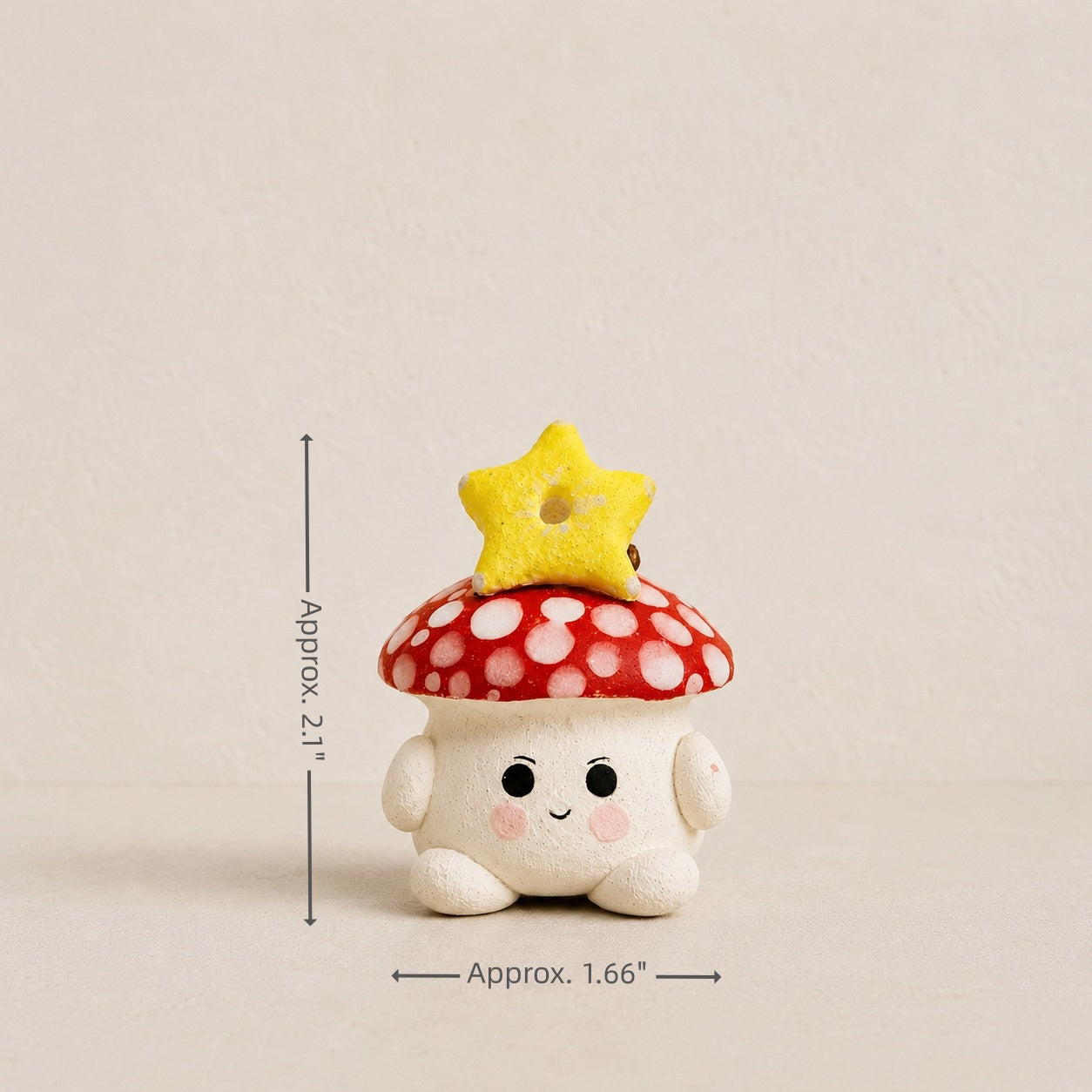 MuMuLush Handmade Stardust Mushroom Sprite Ceramic Aroma Stone Diffuser MuMuLush