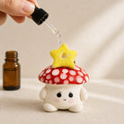 MuMuLush Handmade Stardust Mushroom Sprite Ceramic Aroma Stone Diffuser MuMuLush