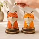 MuMuLush Handmade Spinner Woodland Fox Ceramic Aroma Stone Diffuser MuMuLush