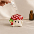 MuMuLush Handmade Strawberry Mushroom Sprite Ceramic Aroma Stone Diffuser MuMuLush