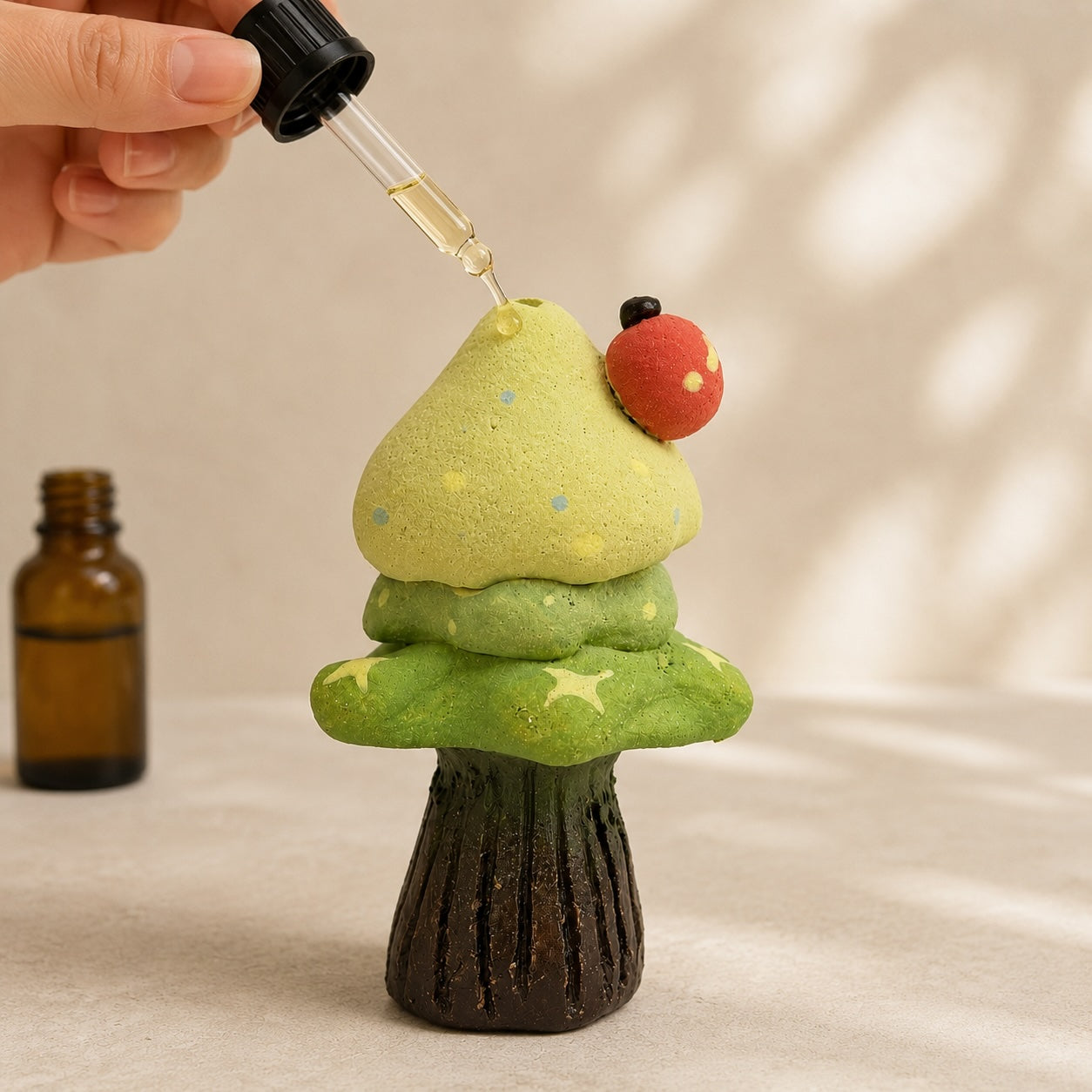 MuMuLush Handmade Christmas Tree Ceramic Aroma Stone Diffuser MuMuLush