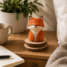 MuMuLush Handmade Spinner Woodland Fox Ceramic Aroma Stone Diffuser MuMuLush