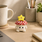 MuMuLush Handmade Stardust Mushroom Sprite Ceramic Aroma Stone Diffuser MuMuLush