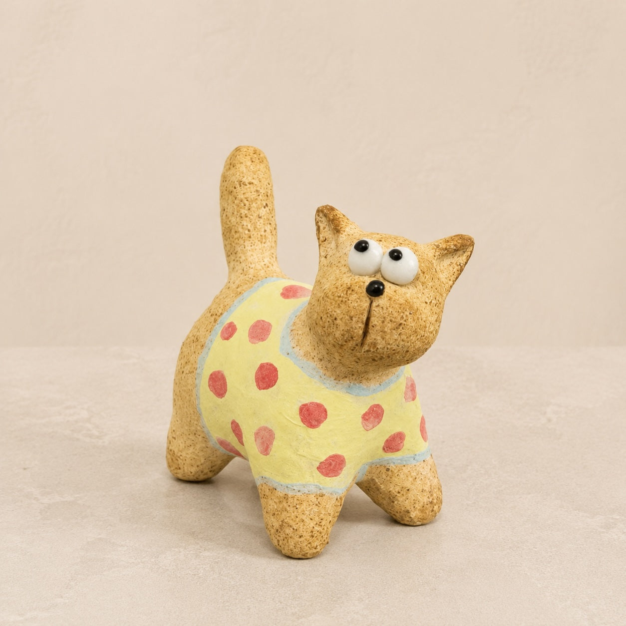 MuMuLush Handmade Speckled Clay Cat Ceramic Aroma Stone Diffuser MuMuLush
