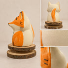 MuMuLush Handmade Spinner Woodland Fox Ceramic Aroma Stone Diffuser MuMuLush