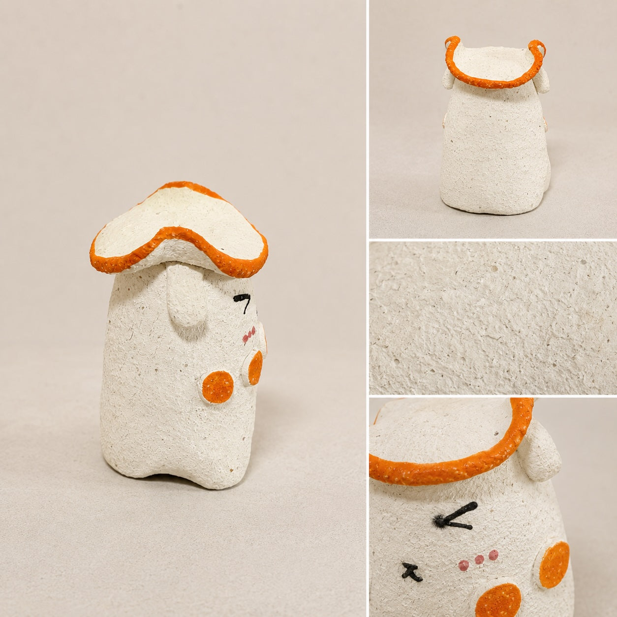 MuMuLush Handmade Winking Apple Sprite Ceramic Aroma Stone Diffuser MuMuLush