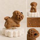 MuMuLush Handmade Spinner Golden Buddy Pup Ceramic Aroma Stone Diffuser MuMuLush
