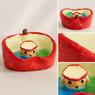 MuMuLush Handmade Rainbow Apple Garden Ceramic Aroma Stone Diffuser Decor MuMuLush