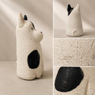 MuMuLush Handmade Button-Eyed Pup Ceramic Aroma Stone Diffuser MuMuLush