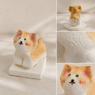 MuMuLush Handmade Spinner Marmalade Cat Ceramic Aroma Stone Diffuser MuMuLush